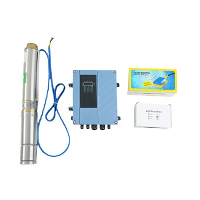 MPPT Controller 3-Inch-Solar-Water-Pump AC-DC Solar Water Pump with Panel