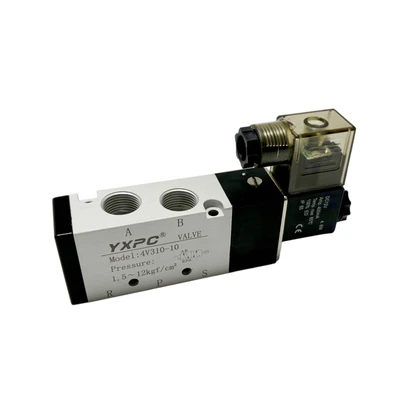 Durable Metal Housing Pneumatic Air 5 Way 3/8 Solenoid Valve 220V