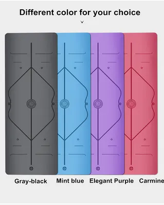 Wholesale Eco Friendly Natural Rubber PU Anti-Slip OEM Yogamat