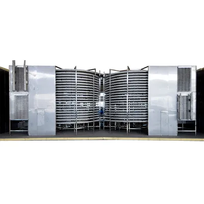 Individual Spiral Quick Freezer Spiral IQF for Vegetable/Meat/Seafood Processing Plant