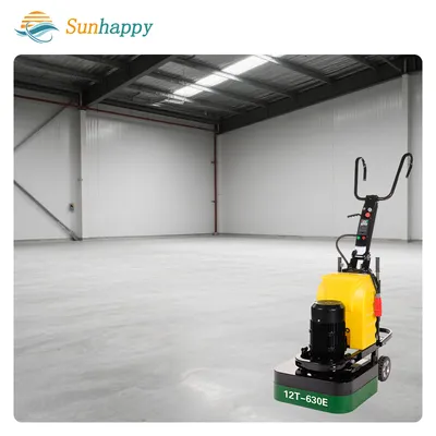 Commercial Concrete Grinder Machine 630mm Electric Concrete Ground Terrazzo Stone Concrete Floor Grinder