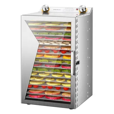 High Efficiency Big Capacity Household Dehydration Machine 18 Layers Food Dryer Dehydrator Dehydrate Dry Fruit Machine