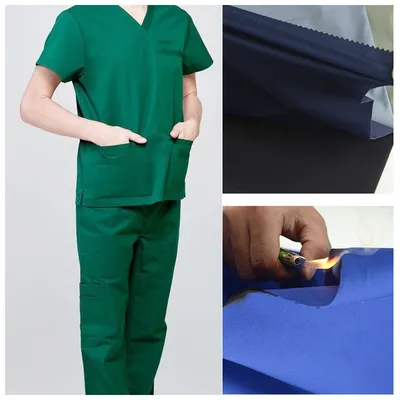 High-Quality 65/35 Polycotton Twill Fabric for Healthcare Apparel