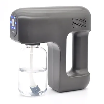 New Design Portable Wireless Blue Light Disinfect Nano Spray Gun