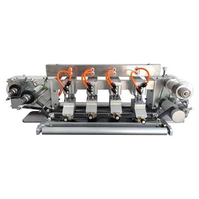 Pneumatic Double Ribbon Coding Machine Mark Ribbon Batch Coder, Hot Stamp Machine, Code Printing Machine