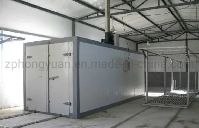 Hongyuan Powder Coating Curing Oven with Stainless Steel Electric Heater 3.8m Long