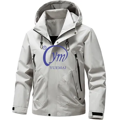 Men's Outdoor Comfortable Waterproof Outdoor Jacket Men's Climbing Traveling Hiking Tactical Jacket