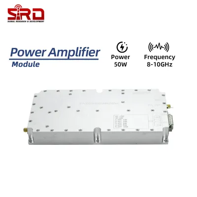 Customized 50W 8-10GHz PA Module RF Power Amplifier Module