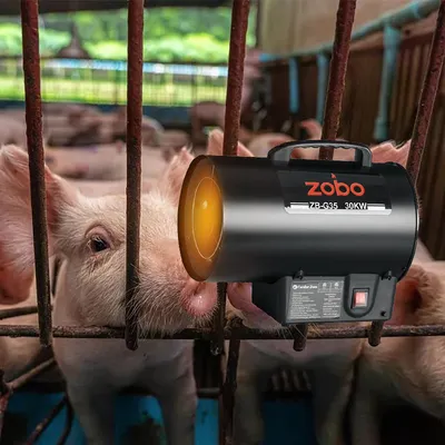 30kw Propane Blower Infrared Gas Portable Air Brooder Heater