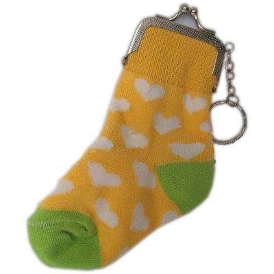Cotton Sock Coin Purse, for Children (DA-SK-11001)