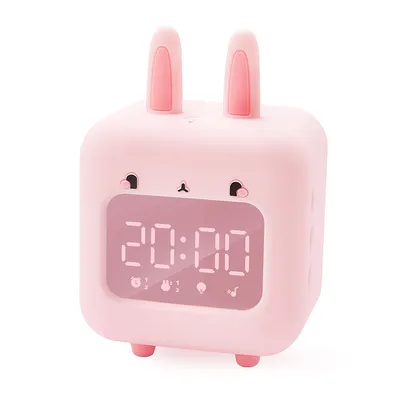 Amazon Electronic Clock Bedroom Bedside Children's Night Light