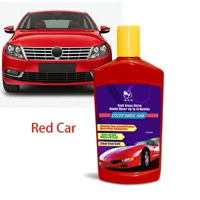 Colored Magic Polishing Wax for All Red Car