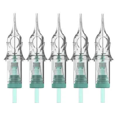 Universal Eyebrow Needle Cartridge Membrane Tattoo Cartridges Needle Tattoo Needles for Eyebrow Hair Stroke Scalp Micropigmentat