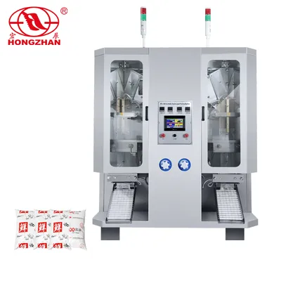 Hongzhan HP2-1000 Double Line Automatic Liquid Packing Machine