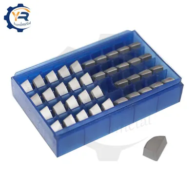 Cemented Carbide Brazed Tips for Type Abcde for Making Boring and Turning Tools