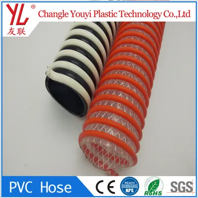 PVC Flexible Spiral Reinforced Suction Hose Water Hose