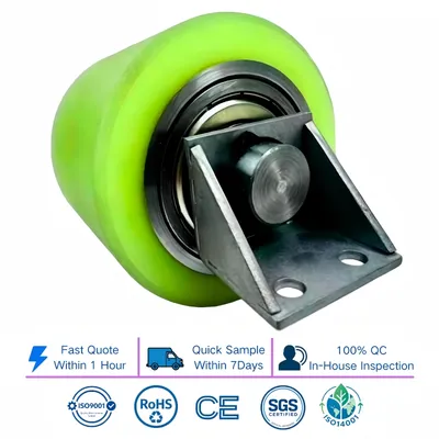 OEM, ODM Custom Mounted Forklift Polyurethane Load Wheel