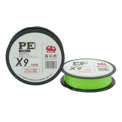 9 Strands PE Braided Fishing Line Used for Luya More Wear-Resistant and Closer to Smoothness
