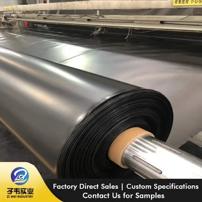 ODM Anti-Seepage HDPE Geomembrane Waterproof Liner Landfill Wastewater Pond Liner Tailings Pond