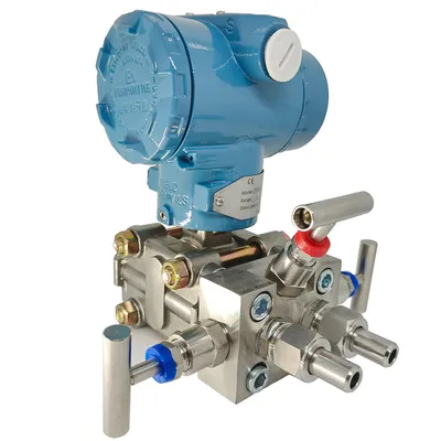 Differential Pressure Transmitter with Range 0-3MPa 4-20mA Hart 0.075% for Industrial Production