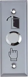 Stainless Steel Door Push Release Button for Access Control