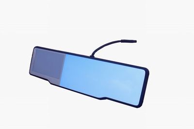 Rearview Mirror GPS With Radar Detector, Wireless Camera Optional