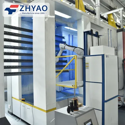 Power and Free Overhead Conveyor Automatic Powder Coating Line