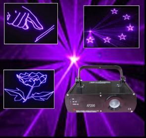 Violet Animation Effect Light