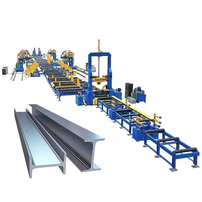 Steel Structure Processing H-Shaped Steel Welding Machine H Beam Production Line