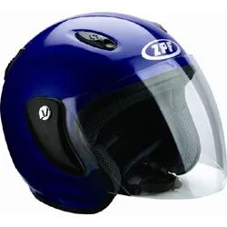 Open Face ECE Helmet (DP601-BLUE)