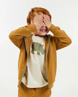 OEM Front Pocket Fashion Boy's Hoodies Winter Fashion Full Face Zip up Wholesale Hoodie Manufacturer