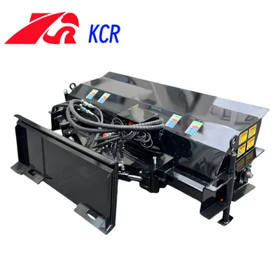 440kg Skid Steer Loader Angle Sweeper for Professional Use