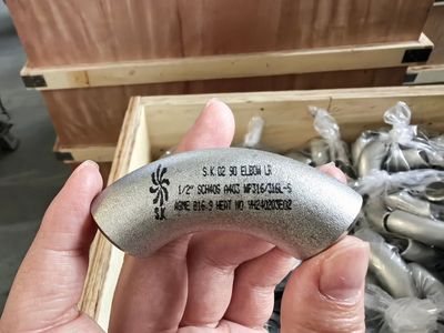 Stainless Steel 45/90/180 Degree Butt Welding Elbow