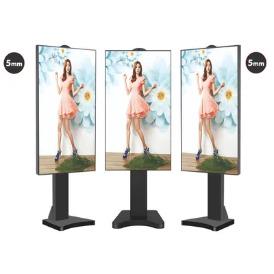 49 Inch Window Facing LCD Display 3000 Nits Custom Ui Interface Jewelry Store Advertising Screen