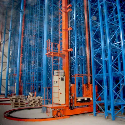 Heavy Customized Steel Smart Asrs Racking Automatic Storage Asrs Retrieval Rack System