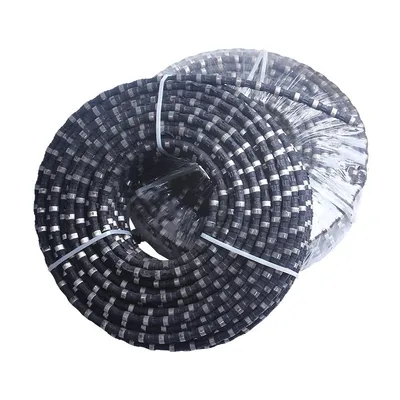 Heat-Resistant Anti-Corrosion Granite Diamond Wire Saw Rope for Limestone Quarry Mining