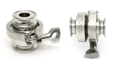 Sanitary Stainless Steel Clamp Spring Non Return Valve Check Valve