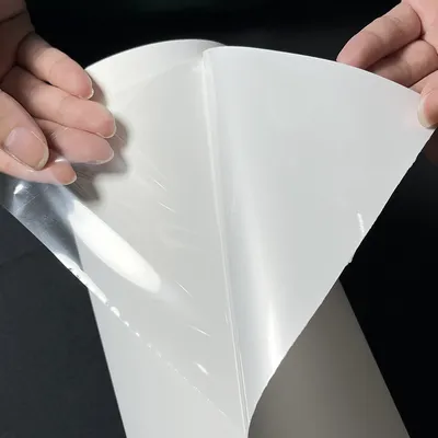 Waterproof PP Synthetic Paper Matte Film Roll Glossy Matte Double Sided Advertising Printing Material Inkjet Media
