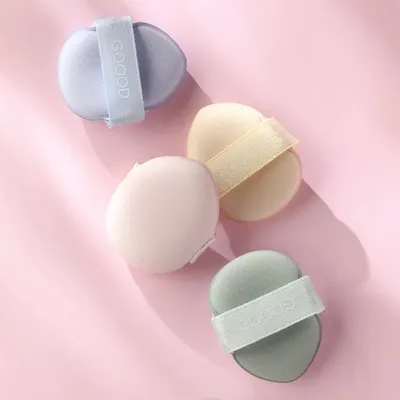 4PCS Super Soft Mini Finger Powder Puff Small Makeup Tool Pads Beauty Sponges for Face Cosmetic Powder Puffs