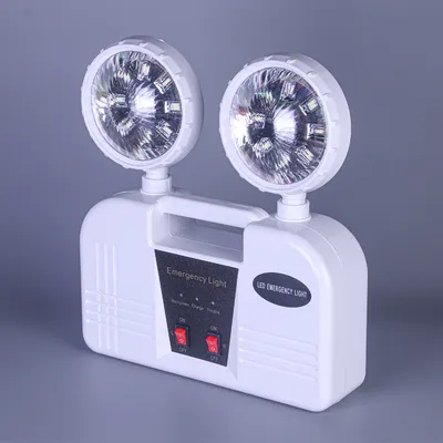 Long Endurance 3.7V Lithium Battery LED Emergency Dual Head Lights