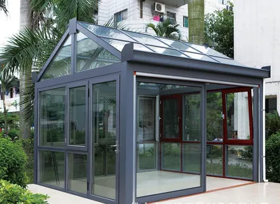 Villa Sunshine Room, Balcony Window Closure, Garden Room, Self-Built Sunshine Room Yg-S091105