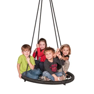 40" Diameter Kids Web Net Swing for for Playground, Indoor and Outdoor
