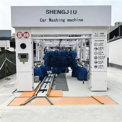Professional Technology of Automatic Tunnel Car Washer with High-Pressure Water Cleaning