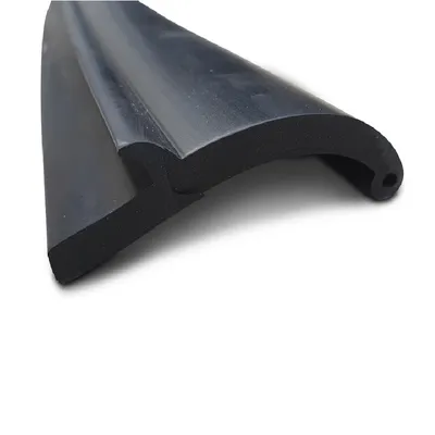 Black Rubber Rrim Seal for Fender Flares Wheel Arches, Winged