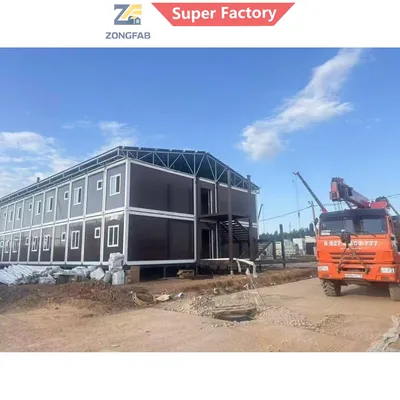 Drilling Pipeline Remote Exploration Camp Accommodation Houflat Pack Prefab Modular Container Building Housing Refugee Homeless Settlement Campsite Camp Project