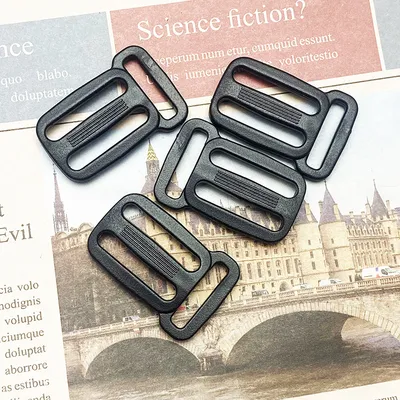 Three Level Buckle Backpack Strap Adjustment Buckle Single-Sided Japanese Buckle Luggage Accessories Plastic Buckle Backpack Buckle