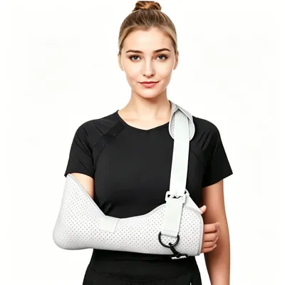 Hot-Selling Style Orthopedic Breathable Mesh Forearm Arm Support Sling Arm Sling