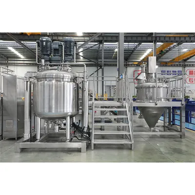 High Quality Homogenizing Cosmetic Cream Homogenizer Vacuum Emulsifying Mixer