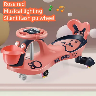 Children′ S Rocking Car/Outdoor Toys/Baby Twisting Car/Music Lighting