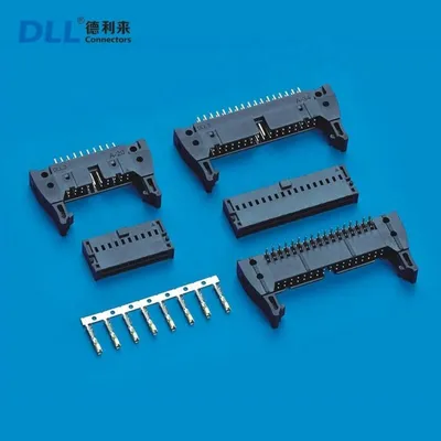 2.54mm Pitch Multi Pin Plastic Wire Terminal Connector for PCB Wiring Harness Assembly
